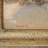 Plein air - Impressionist - Study of a lady