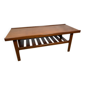 Table basse en teck rétro