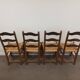 4 chaises brutalistes