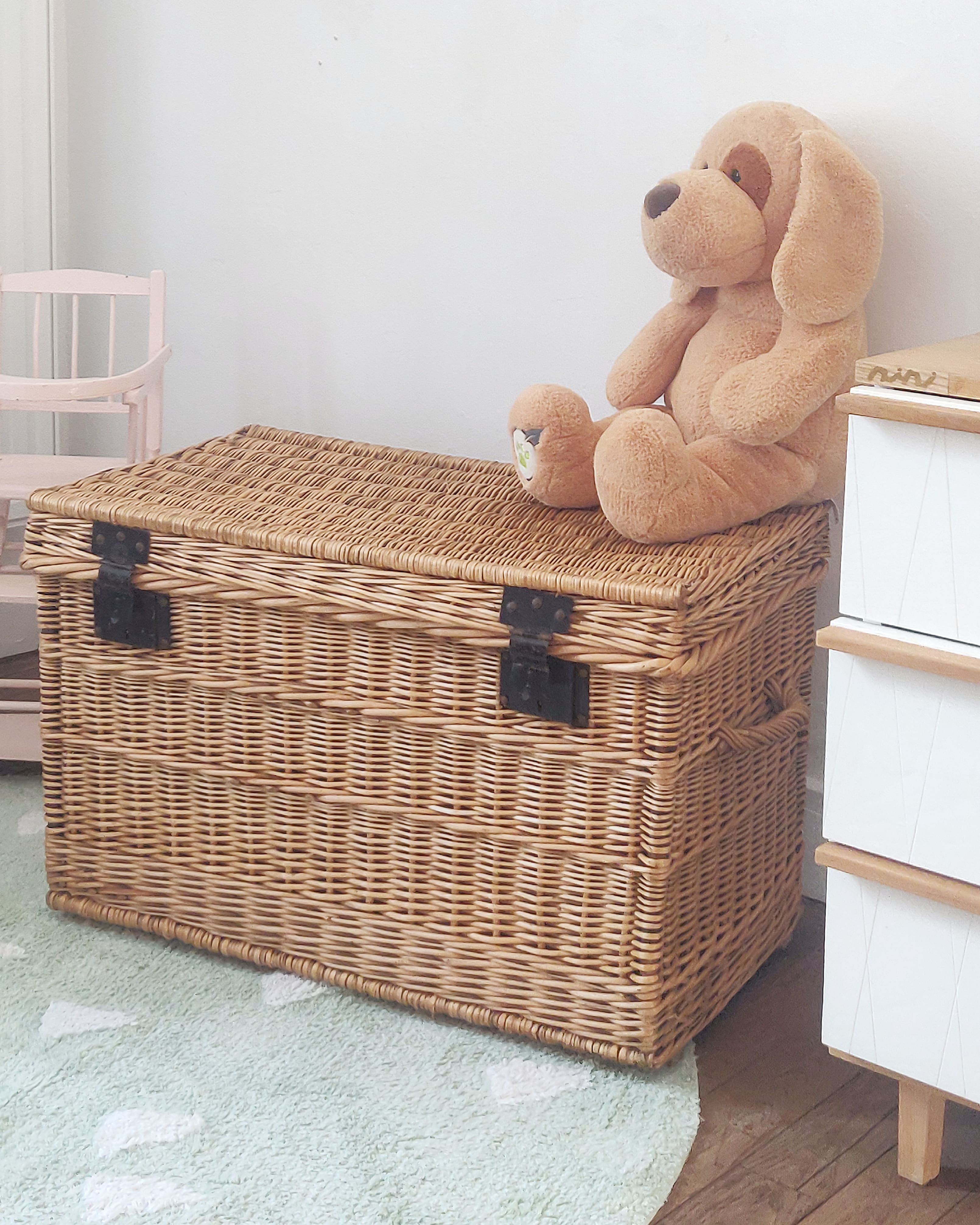 Wicker trunk