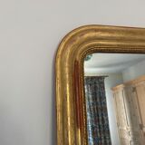 Mirror louis Philippe dore 110x90