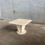 Table basse en travertin, vintage 1970