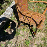 1900s rattan armchair