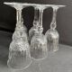 6 Red Wine Glasses – Mouth Blown and Hand Cut Crystal