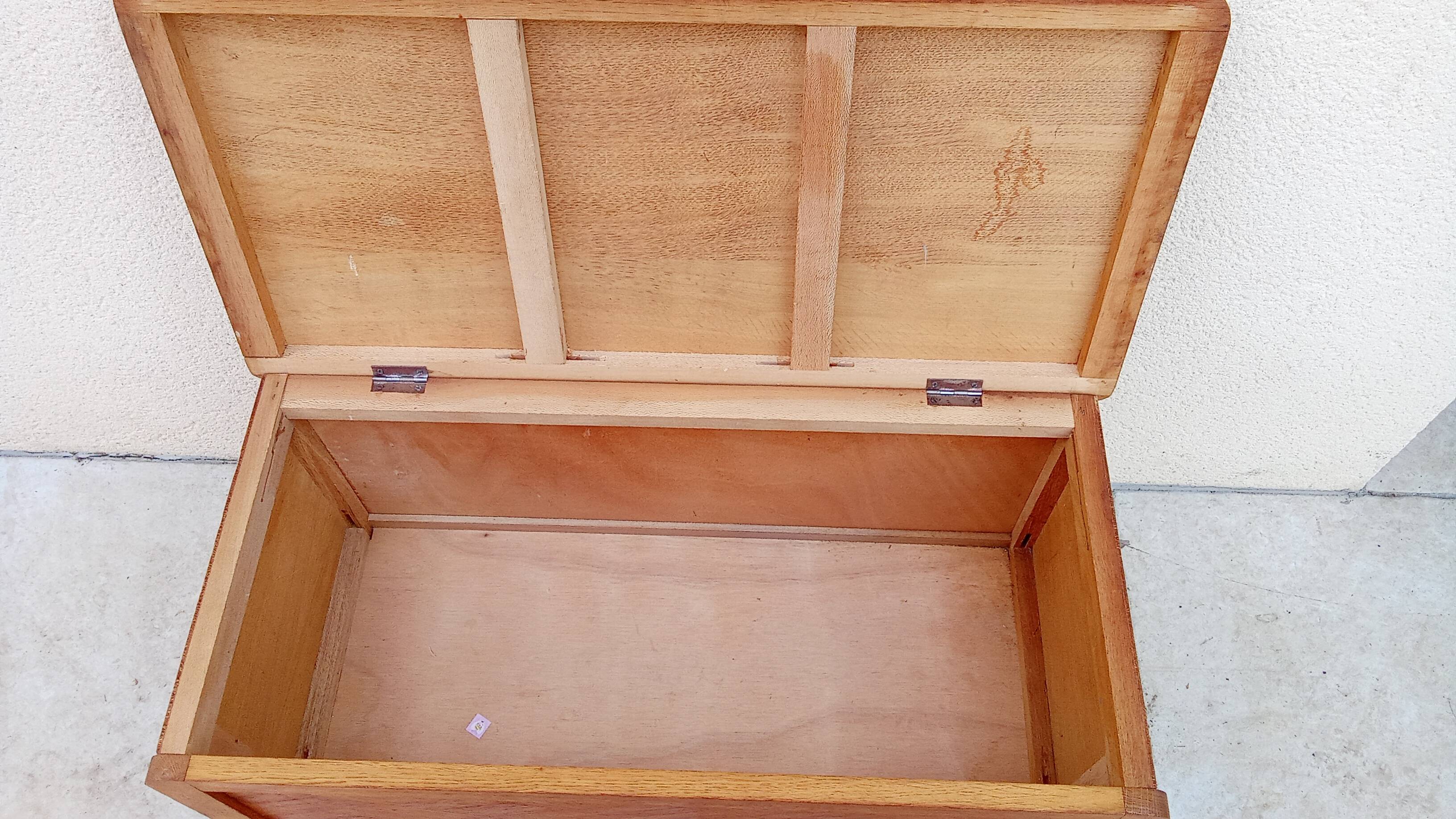 Vintage toy box from the 60s