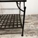 Wrought-iron coffee table