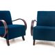 Pair of armchairs by Jindřich Halabala, 1940s