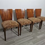 Art Deco Style Dining Chairs by Jindrich Halabala
