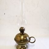 Brass kerosene lamp