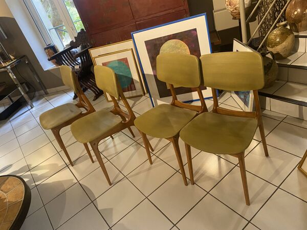 Lot de 4 chaises scandinaves
