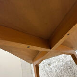 Vintage coffee table legs compass