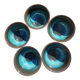 Frank Brooks, formerly of Wedgwood, A Set of Five Japanese Sake Cups.