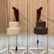 Pair of modular wall lights by jo hammerborg "design 1950".