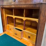 curved secretary in the guise of a Napoleon III period weekly desk