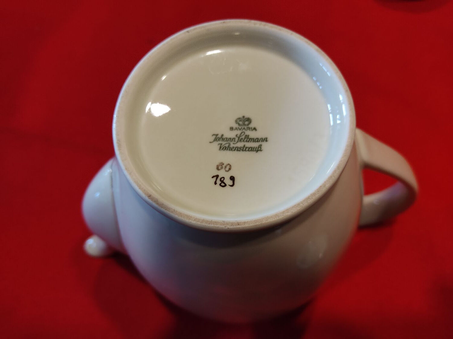Service à café porcelaine de Bavière Johann Seltmann