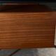 Office cm 172 Pierre Paulin in mahogany and metal circa 1960
