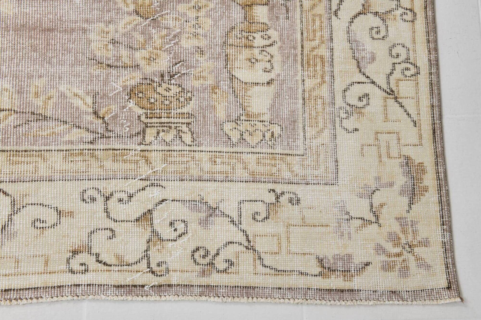 8x11 Turkish Sand Beige & Cream Persian Rug, Rugs For Bedroom Carpet