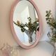 Miroir ovale style Art Nouveau