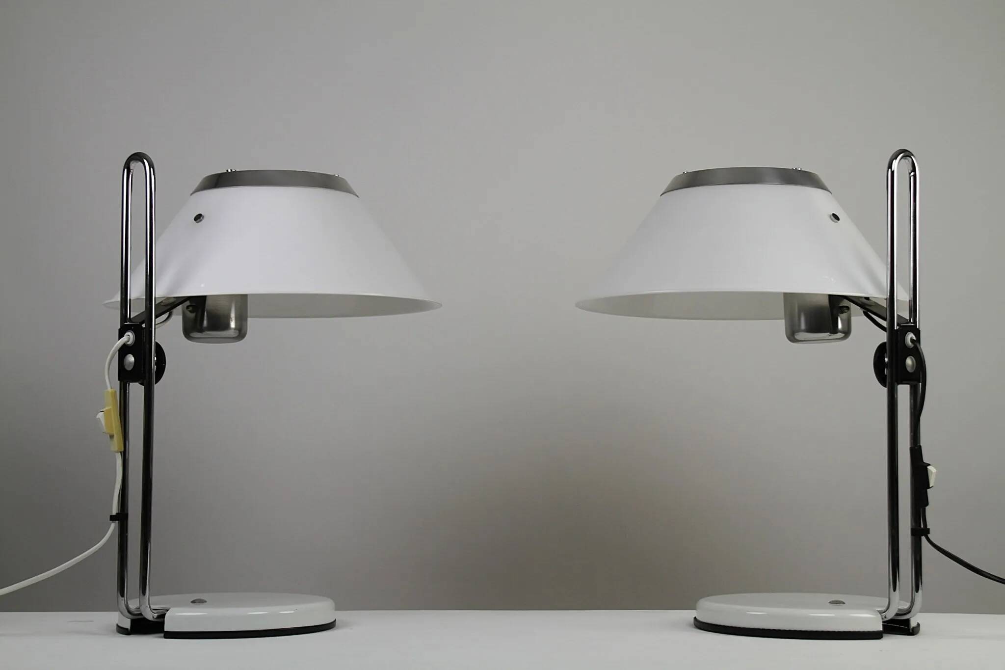 Pair of “Mars” Table Lamps, Model 5937 – Per Sundstedt for Ateljé Lyktan, Sweden, circa 1970s–1980s