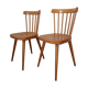 Paire de chaises style scandinave