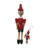 Wooden Pinocchio duo
