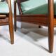 Fauteuils lounge en teck de style Mid-Century, Danemark, lot de 2, années 1960