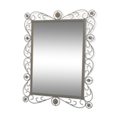 Miroir en fer forgé 60x80cm