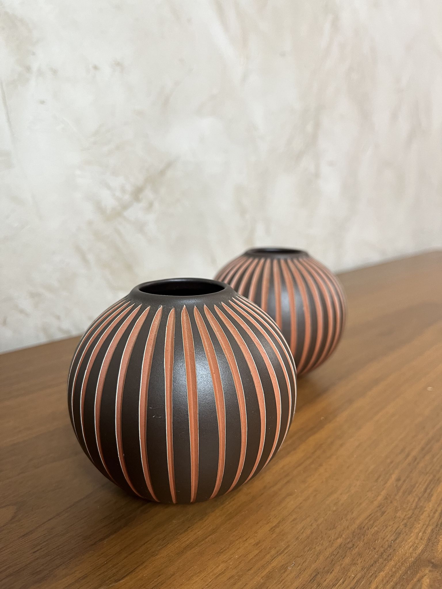 Vases « Kerbschnitt », Wormser