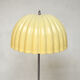 Floor lamp metal and yellow plastic, 1960
