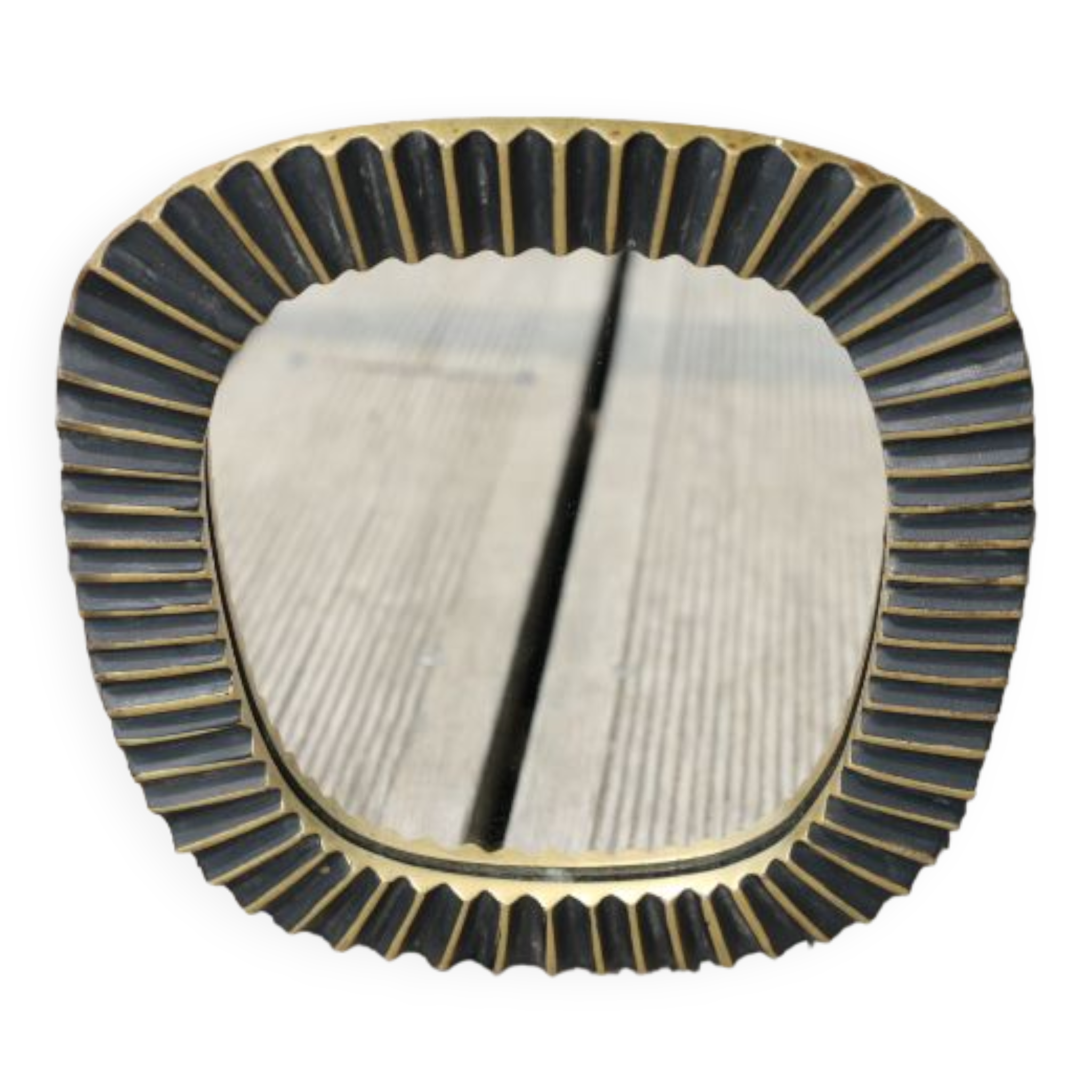 Walter Bosse brass mirror 205*238mm