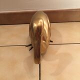 Ibis in brass 34cm vintage