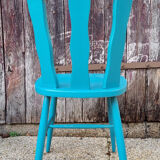 Pair of bistro chairs, Louisiana model, wooden, Baumann, 70s