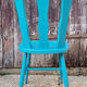 Pair of bistro chairs, Louisiana model, wooden, Baumann, 70s