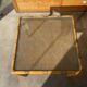 Bamboo and glass table