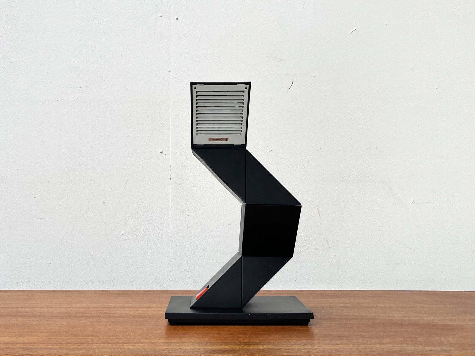 Flexible table lamp Z-Lite Zig Zag postmodern model, 1980s