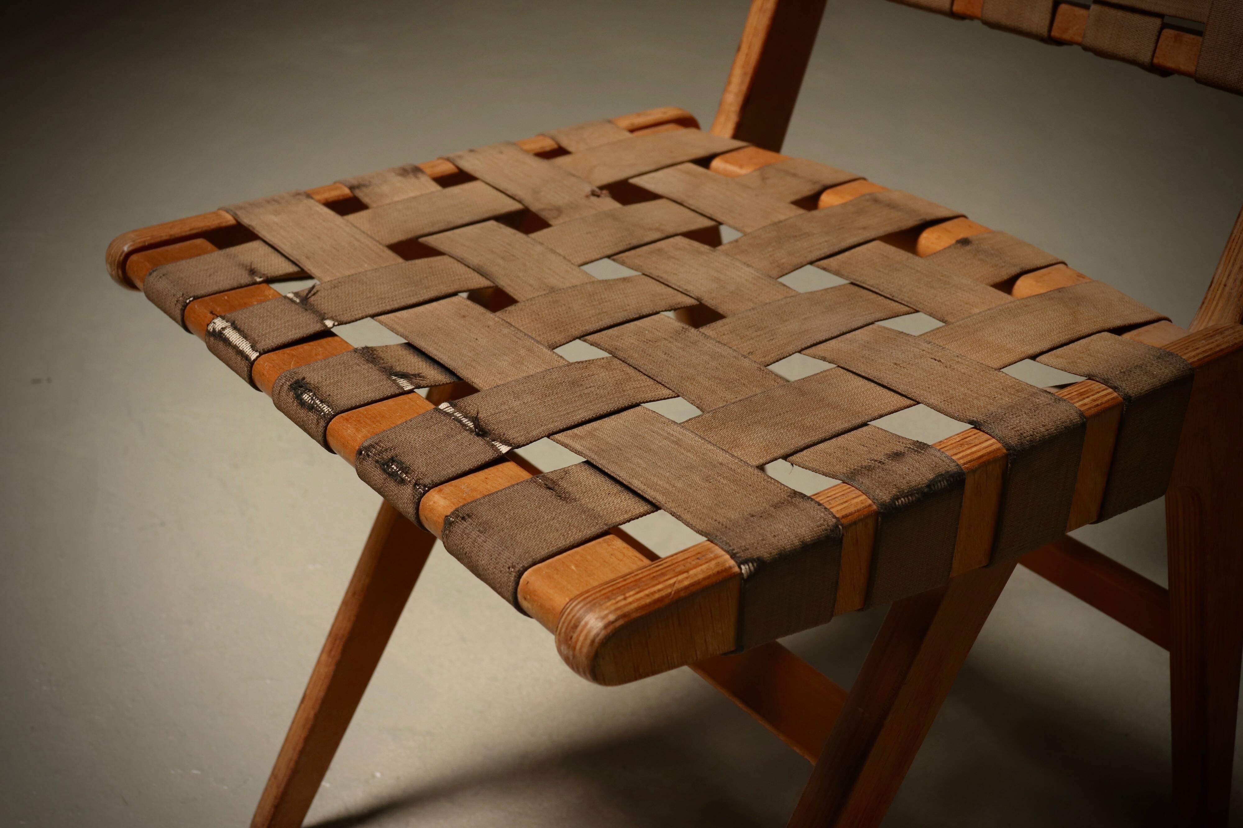 Very Rare Chair by Dirk van Sliedregt for Pastoe 1952