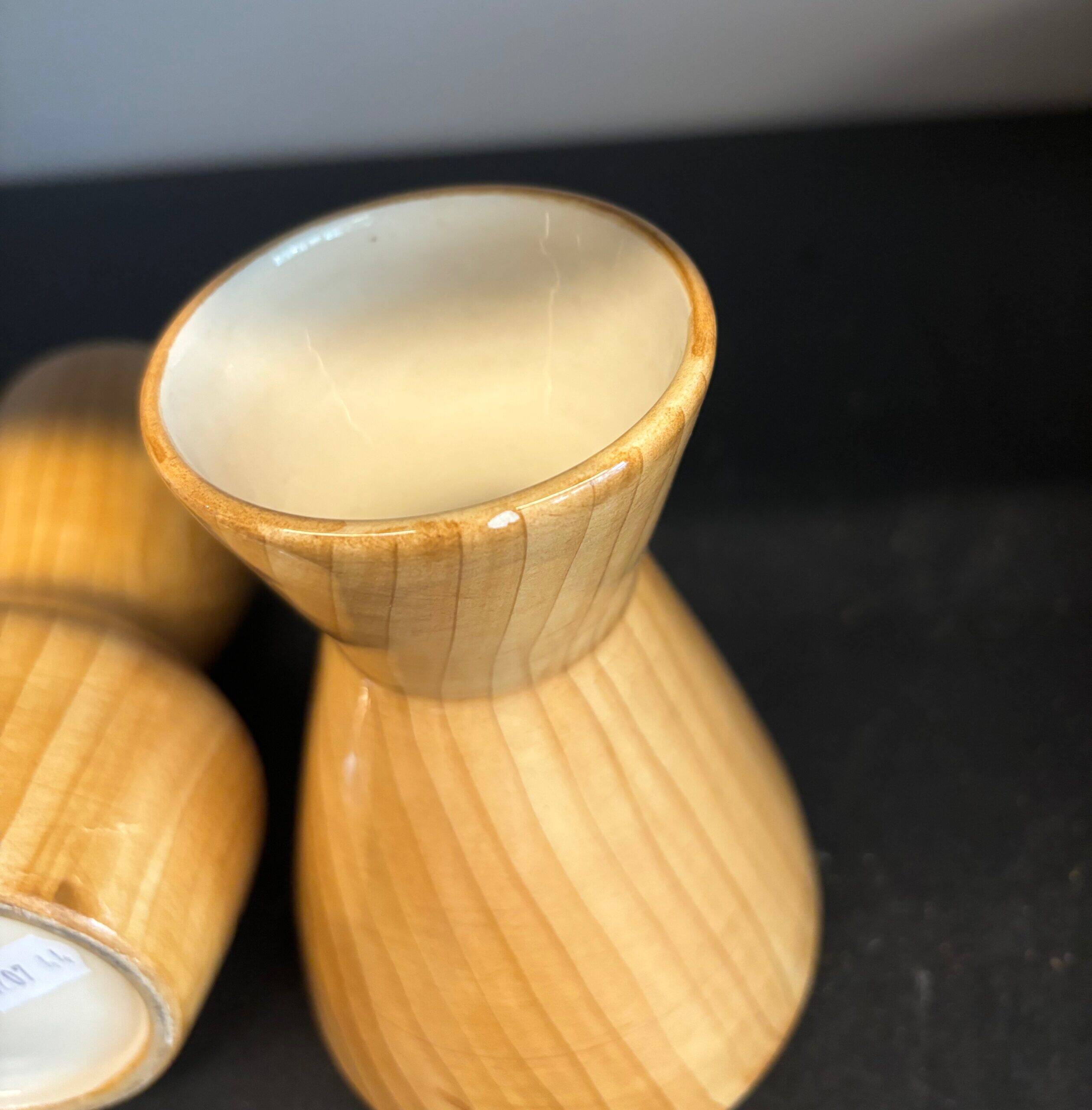 Duo of ceramics Grandjean Jourdan Vallauris