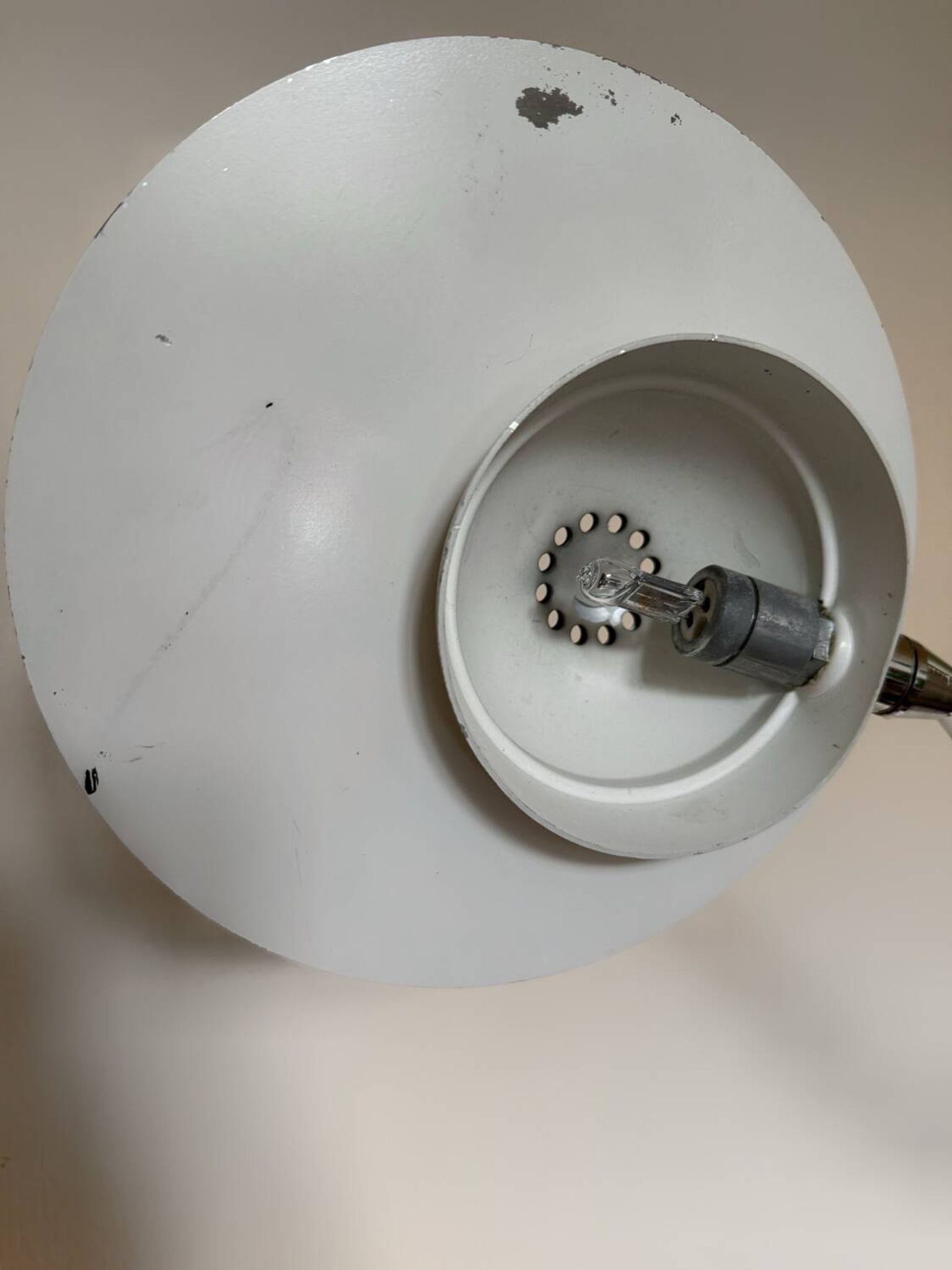 Grande lampe de bureau Aluminor années 70