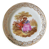 Gloria fine porcelain Fragonard hollow plate