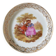 Assiette creuse Gloria porcelaine fine Fragonard