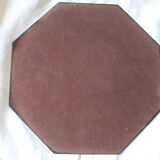 Ancient octagonal bevelled mirror 24x24cm