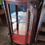 Louis XV style shelf display case from mid-20th century