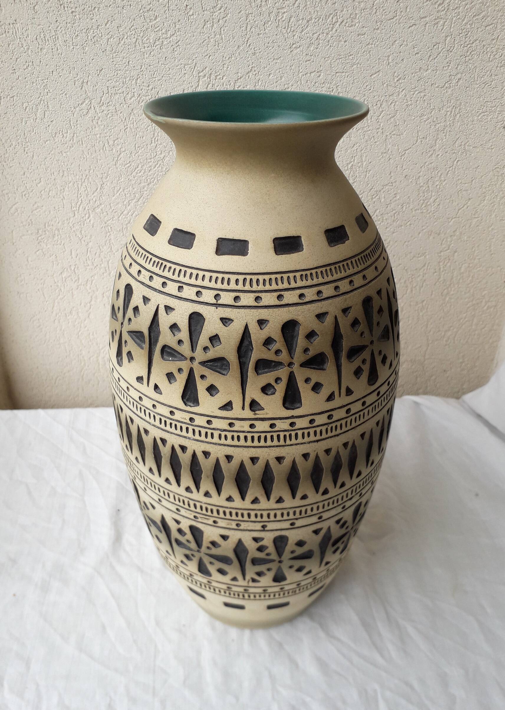 1970s ceramic vase