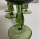 Set de 5 verres XL tulipe soufflés vert romarin