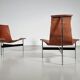 'T3LC' armchairs by Katavolos, Littell and Kelley for Laverne International, 1950s.