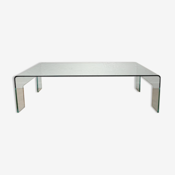 Calligaris glass coffee table