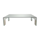 Calligaris glass coffee table