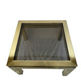 Brass coffee table "Jansen"