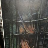 Oil painting on canvas from the 50s/70s