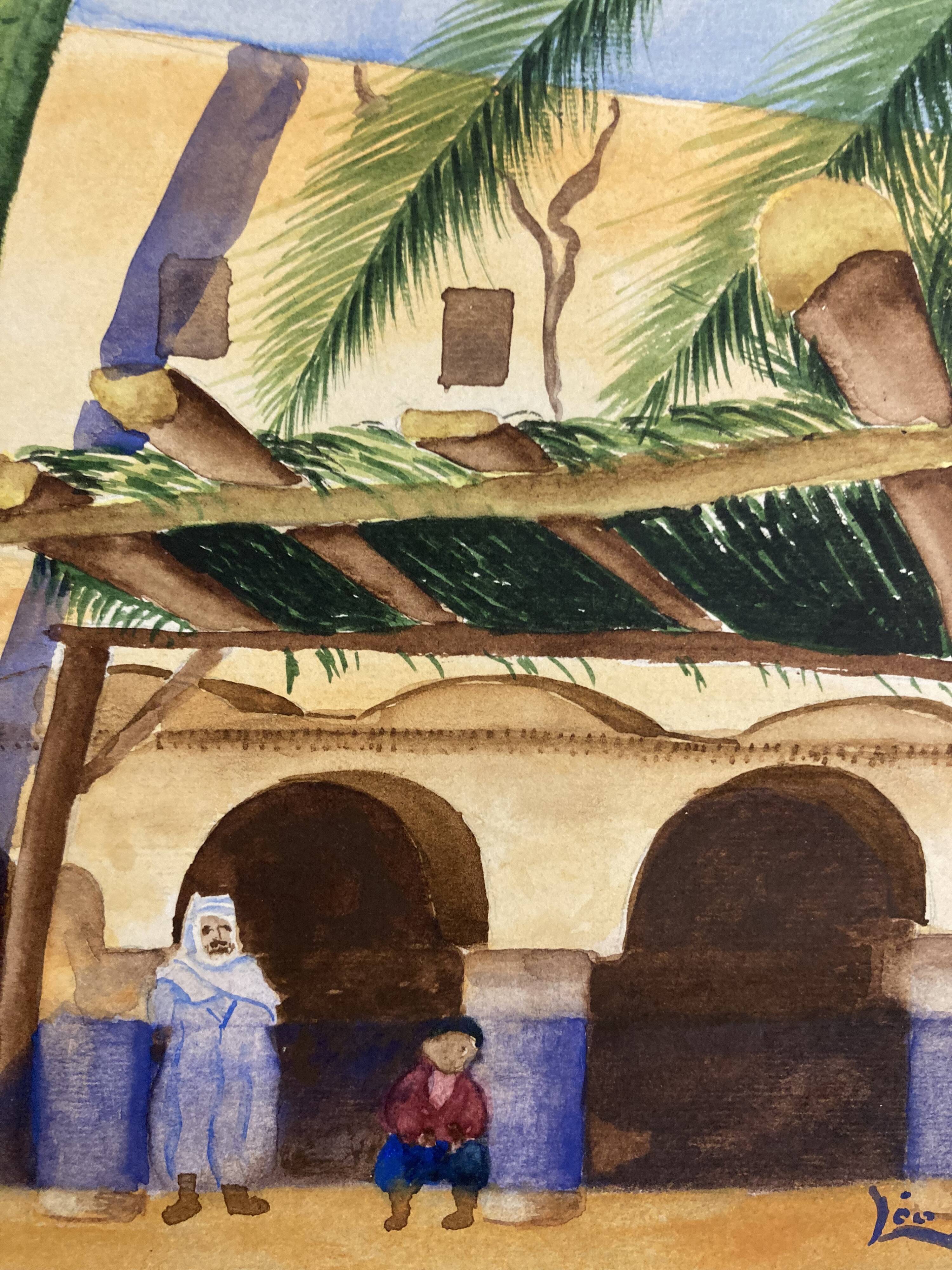 Signed Vintage Watercolor